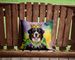 Bernese Mountain Dog King Of Mardi Gras Throw Pillow Machine Washable, Indoor Outdoor Decorative Pillow For Couch, Bed Or Patio, 14Hx14W_maomaolike.com