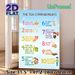 Ten Commandments Painting Poster, Colorful Cartoon-style Illustrated Ten Commandments Poster, Provides Clear Moral Guidance, Ideal For Church And Home_maomaolike.com