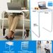 Foldable Tray Table Portable Sofa TV Tray 6 Heights 3 Angles Laptop Desk Adjustable Eating Dinner Coffee For Bed Dorm Home_maomaolike.com