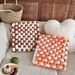 Household Accessories Nordic Pillow Exquisite Color Matching Square Woven Chair Cushion Sofa Back Plush Pillow Decorative Bay Window Cushion_maomaolike.com