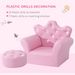 Kids Sofa Set With Footstool, Princess Sofa With Diamond Decoration_maomaolike.com