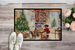 Havanese Christmas Cookies Doormat Front Door Mat Indoor Outdoor Rugs For Entryway, Non Slip Washable Low Pile, 24H X 36W_maomaolike.com