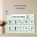 Potty Training Painting Poster, Cute Cartoon Step-by-Step Guide Poster, Visual Toilet Routine Instruction, Ideal For Bathroom_maomaolike.com