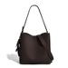 2026 New Lychee Pattern Bucket Crossbody European And American Retro Niche Design Large Capacity Simple Women's Bag_maomaolike.com