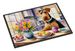 Decorating Easter Airedale Terrier Doormat Front Door Mat Indoor Outdoor Rugs For Entryway, Non Slip Washable Low Pile, 24H X 36W_maomaolike.com