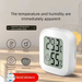 Thermohygrometer Indoor Household Precision High Accuracy Electronic Smart Digital Display Wall-mounted Baby Room Dry_maomaolike.com