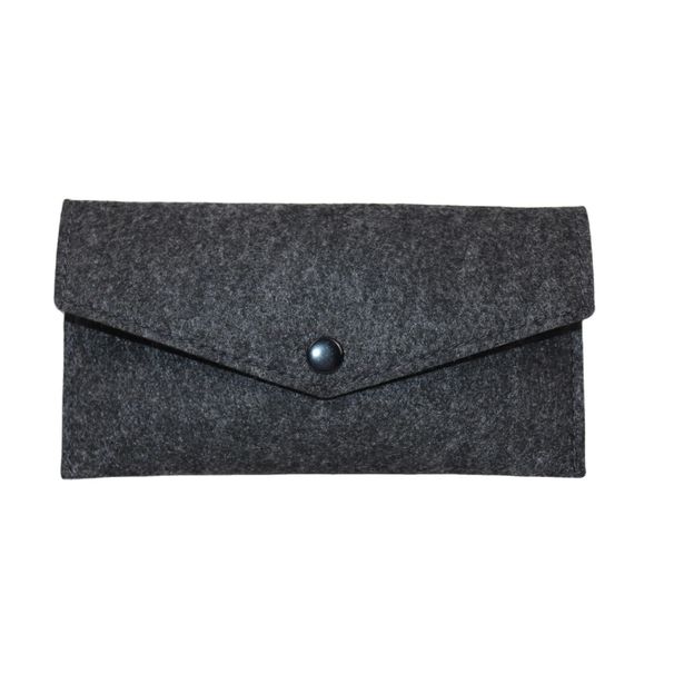 Unisex Felt glasses bag Glasses case Mobile phone bag Creative Felt wallet card bag_maomaolike.com