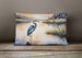 Birds, Birds, Birds Throw Pillow Throw Pillow For Indoor Couch Bed Outdoor Patio Washable, Blue Heron Golden Hour 7498,12Hx16W_maomaolike.com