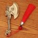 Brass Piece Retro Solid Faucet Axe Handle Toy Gift Accessory Pendant Weapon Metal Craft_maomaolike.com