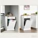 Wooden Hidden Trash Can With Storage Drawer For Kitchen_maomaolike.com