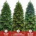 7ft Pe/pvc Mixed Tree+ Electric Flux_maomaolike.com