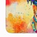 Bullmastiff Hippie Dawg Memory Foam Kitchen Mat Machine Washable Anti-Fatigue Mat Cushion Comfort Bath Mat Or Kitchen Rug_maomaolike.com