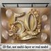 50th Birthday Banner Number 50 - 2D Flat Polyester Wall Hanging With Balloons, Party Background, Birthday Party Supplies_maomaolike.com
