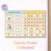 Daily Behavior Reward Chart Painting Poster, Cute Cartoon-style Behavior Tracking Poster, Features Smiley Cookie & Star Markers, Helps Track Positive_maomaolike.com