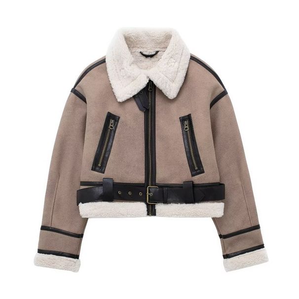 Women's Clothing fur double-sided short jacket _maomaolike.com