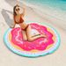 Quick-Dry Microfiber Beach Towel | 150x150cm Ultra Plush Round Towel With Active Print | Yoga Mat & Picnic Blanket Multi-Use (3 Color Options)_maomaolike.com