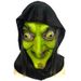 Halloween Flesh Colored Witch Mask Haunted House Escape Room Costume Prank Woman Headgear Character Play Props_maomaolike.com