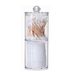 Cotton Swab Transparent Cotton Ball Makeup Remover Cotton Storage Box_maomaolike.com