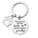 no longer by my side stainless steel engraved keychain chain commemorative dog and cat small gifts_maomaolike.com
