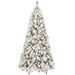 6ft PVC/Hard Needle Mixed Flocked Tree_maomaolike.com