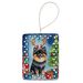 Pomeranian Christmas Reindeer Porcelain Ornament Christmas Tree Hanging Decorations For Home Christmas Holiday, Rectangle, Gift, Multicolor_maomaolike.com