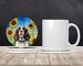 English Springer Spaniel In Sunflowers Large Sandstone Coasters Pack Of 4 Absorbent Round Coasters Decor Gifts For Men Or Women, 4 In, Multicolor_maomaolike.com