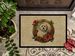 Coton De Tulear Christmas Flowers Doormat Front Door Mat Indoor Outdoor Rugs For Entryway, Non Slip Washable Low Pile, 24H X 36W_maomaolike.com