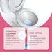 Jue-Fish Toilet Toilet Cleaning Effervescent Tablet, Household Toilet Toilet Odor, Dirt, Toilet Cleaning_maomaolike.com