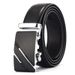 Fashion Business Men'S Genuine Luxury Brand Metal Buckle High-Quality PU Leather Soft Belt With Cargo Pants Jeans_maomaolike.com