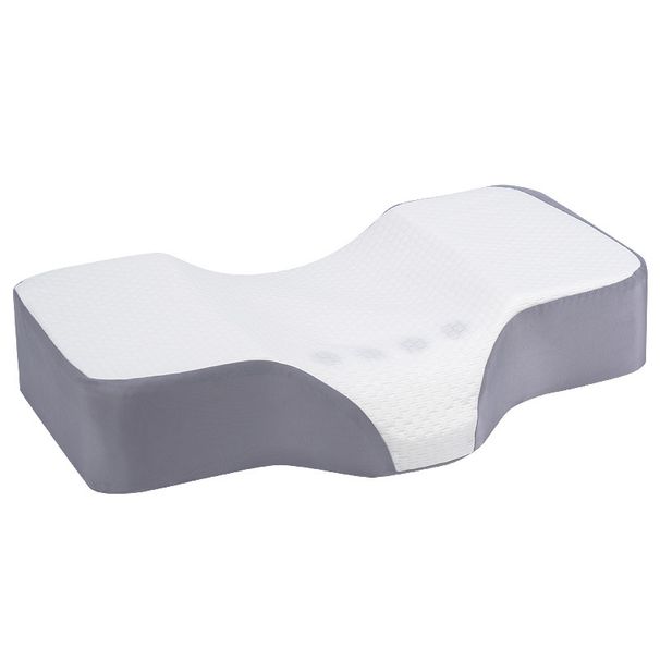 Cervical Pillow For Neck And Shoulder,Contour Memory Foam Pillow,Ergonomic Neck Support Pillow For Side Back Stomach Sleepers With Pillowcase_maomaolike.com