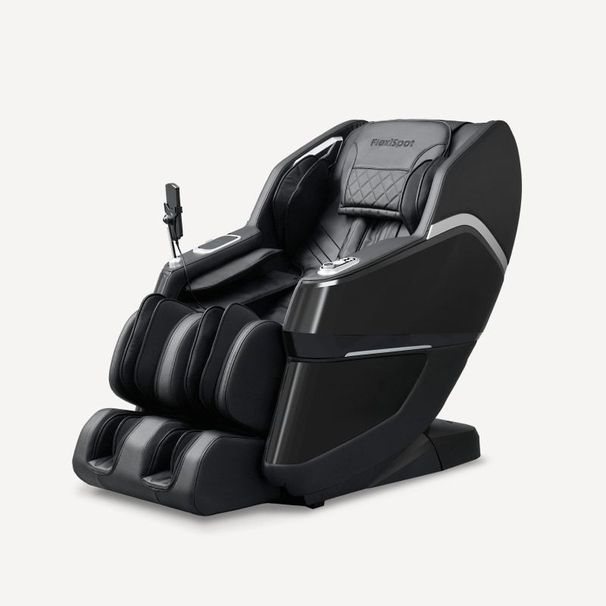 Massage Chair Full Body, Zero Gravity SL-Track Shiatsu Massage Recliner Chair With Body Scan, Airbags, Foot Rollers, Deep Yoga Stretch, Heating (Black)_maomaolike.com