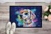 Hippie Dawg Doormat Front Door Mat Indoor Outdoor Rugs For Entryway, Non Slip Washable Low Pile, 24H X 36W_maomaolike.com