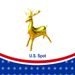 Golden Reindeer Aluminum Foil Balloon 81*50cm Christmas Party Decoration Fo 12pcs_maomaolike.com