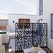 Metal Privacy Screens W3.8Ft X H6Ft Outdoor And Indoor Divider With Free Standing Decorative Privacy Screen For Balcony Patio Garden Room Divider, Black Bird Shape_maomaolike.com