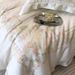 Spring And Summer High-End Tencel Cotton Four-Piece Set Cool Luxury Retro Floral Print Silky Duvet Cover Bedding_maomaolike.com
