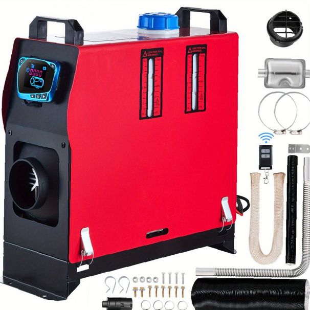 12V 8KW All - In - One Diesel Heater - Portable Parking Heater With LCD Display & Remote Control, Rapid Heating For RVs, Trucks, Boats, Buses, Trailers, Motorhomes, Campers_maomaolike.com