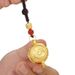 New Treasure Bowl Sand Gold Color Yuanbao Rotating Twelve Zodiac Pendant Metal Keychain Handle Piece_maomaolike.com