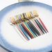 1pc Tea Forks Set Stainless Steel Small Gold Fruit Dessert For Snack Black Salad Mini Cake Fork_maomaolike.com