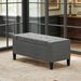 Ottoman Bench With Lift Top And Rubberwood Legs Upholstered Entryway Bench With Storage_maomaolike.com