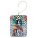 English Springer Spaniel Christmas Porcelain Ornament Christmas Tree Hanging Decorations For Home Christmas Holiday, Rectangle, Gift, Multicolor_maomaolike.com