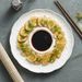 Cabbage-Shaped Ceramic White Light Luxury Western Dining Flat Dish Plate High-End Hotel Table Setting Tableware_maomaolike.com