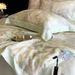 Luxury 100-Count Lenzing Tencel Summer Cooling Four-Piece Set Machine Washable Naked Sleep 1.8 Double Air Conditioning Quilt_maomaolike.com