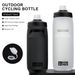 RIDERACE Cycling Water Bottle 620ML 750ML PP5 Outdoor Running Climbing Sports Squeeze Mug For Bicycle Kettle Portable_maomaolike.com