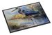 Blue Heron Doormat Front Door Mat Indoor Outdoor Rugs For Entryway, Non Slip Washable Low Pile, 24H X 36W_maomaolike.com