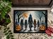 Werewolves Spooky Halloween Doormat Front Door Mat Indoor Outdoor Rugs For Entryway, Non Slip Washable Low Pile, 24H X 36W_maomaolike.com
