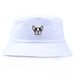 Hot Sale 2024 New Dog Embroidered Outdoor Shadow Woman Breathable Men Universal Double-Sided Golf Bucket Hat Fisherman Cap_maomaolike.com