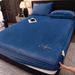 Class A Baby Milk Velvet Thickened Non-Slip Full Wrap Mattress Protector Flannel Bed Sheet Cover Winter_maomaolike.com