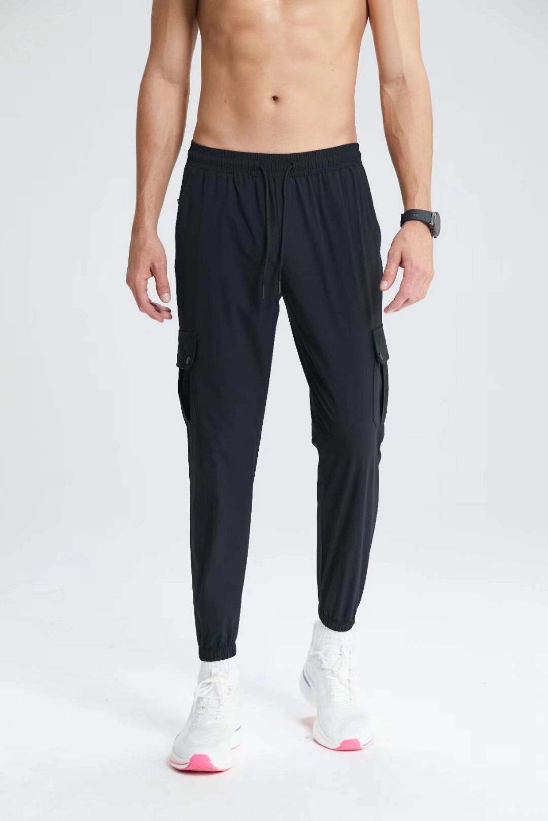 Men's Clothing Sports Trousers Thin Quick-Drying Trousers Running Fitness Training Overalls Outdoor Cycling_maomaolike.com