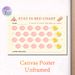 Stay In Bed Reward Chart Painting Poster, Soft-toned Cute Bedtime-themed Poster, With Sleep Icons And Reward Stars, Helps Encourage Staying In Bed All_maomaolike.com