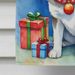 Siberian Husky Christmas Reindeer House Flag Large Porch Sleeve Pole Decorative Outside Yard Banner Artwork Wall Hanging, Polyester, House Size, Multicolor_maomaolike.com